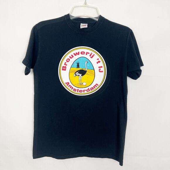 Fruit of the Loom Unisex Black T-Shirt Size Small - Picture 1 of 6